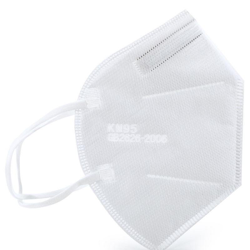 Breathable KN95 Mask High Bacterial Particle Filtration Skin Friendly