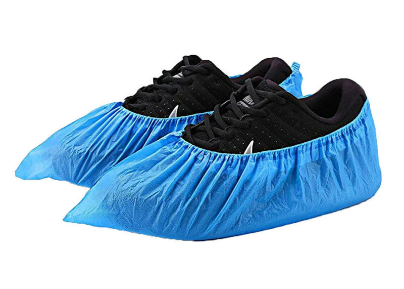Consumable PE CPE Medical Shoe Cover 17x40cm Sole Surgical Shoe Covers