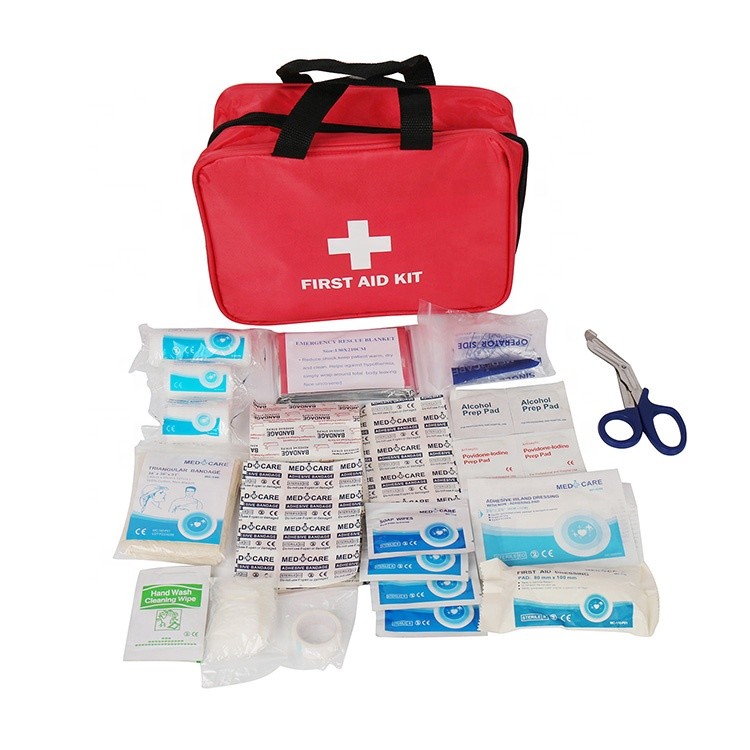 Portable Family Medical First Aid Kit Camping Vehicle Earthquake Life