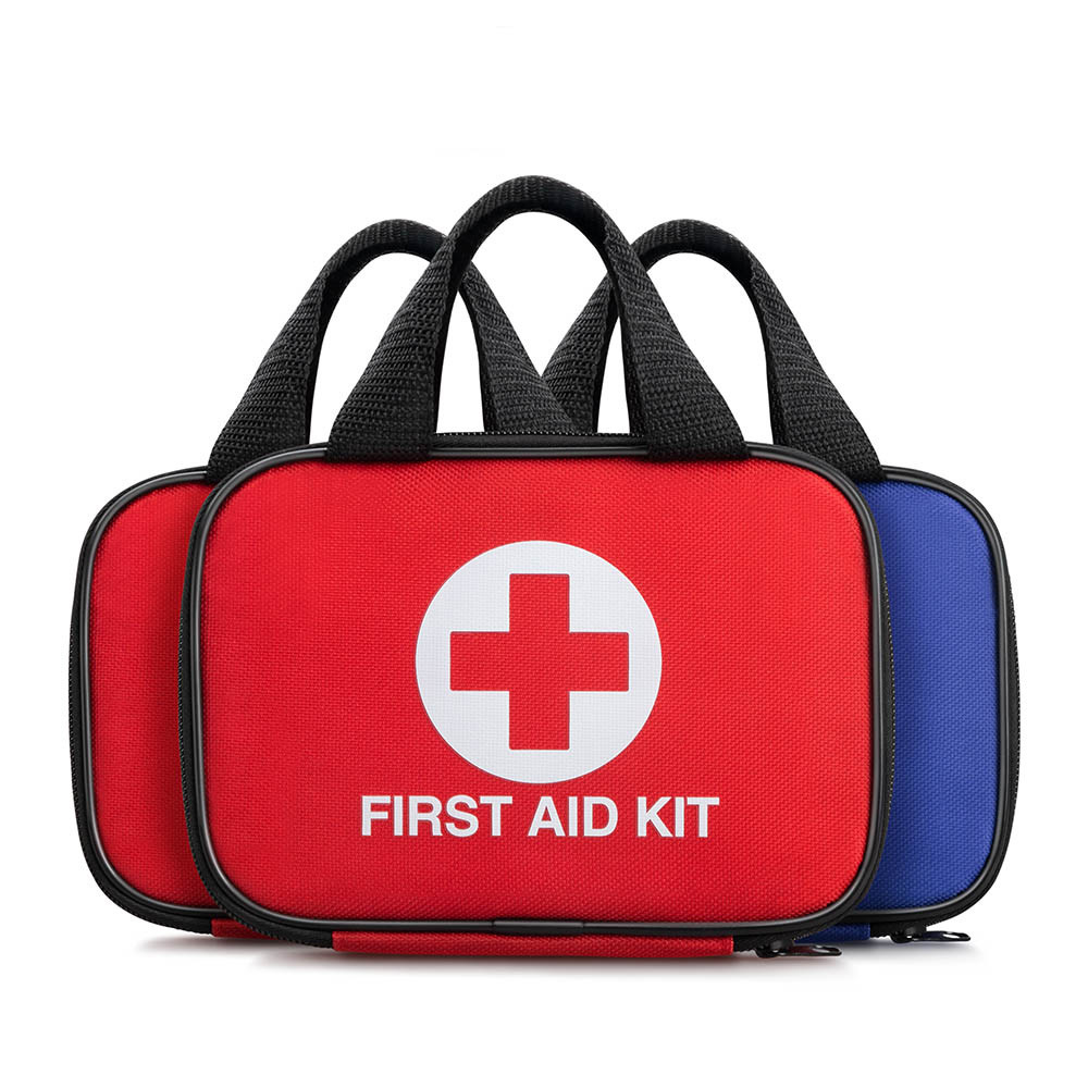 Private Label Portable Medical Kit 600D Waterproof Polyester Material