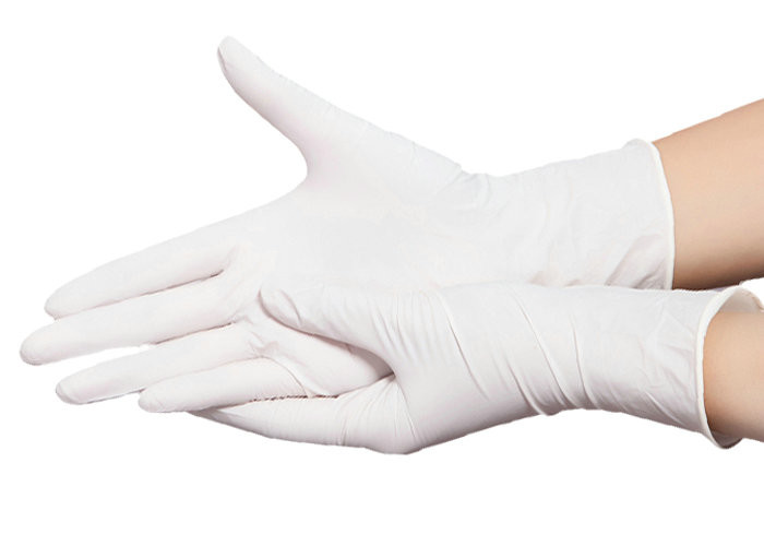 Textured Nitrile Rubber Gloves Good Sensitivity Disposable Nitrile Gloves