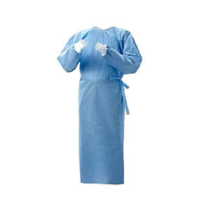 SMS Disposable Surgical Gown Medical Non Woven Isolation Gowns 30Gsm