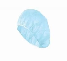 Blue Disposable Surgical Caps For Men Women Nurse Surgeon Hair Head Skull