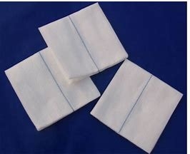 3x3 2x2 Sterile Absorbent Gauze Swab Sterile Non Woven Fabric For Burns Mouth