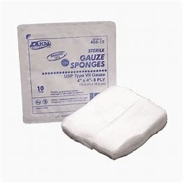 4 By 4 3x3  3x4 Sterile Gauze Sponge Foam Bandage Non Woven