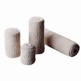Surgical Medical Cotton Compression Bandage After Knee Surgery Crinkle Fluff Roll