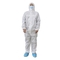3xl 4xl 5 Bluexl White Polypropylene Disposable Coveralls With Hood Spunbond Protective