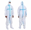 40 50 70 Gsm Black Blue All In One Disposable Coveralls Disposable Isolation Suit